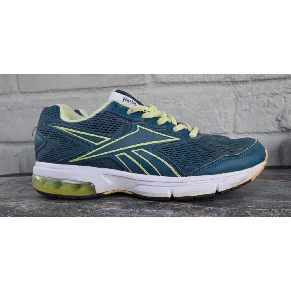 Reebok Jet Dashride Running Shoes Blue Teal Citron Green M47547 Women's Size 9
